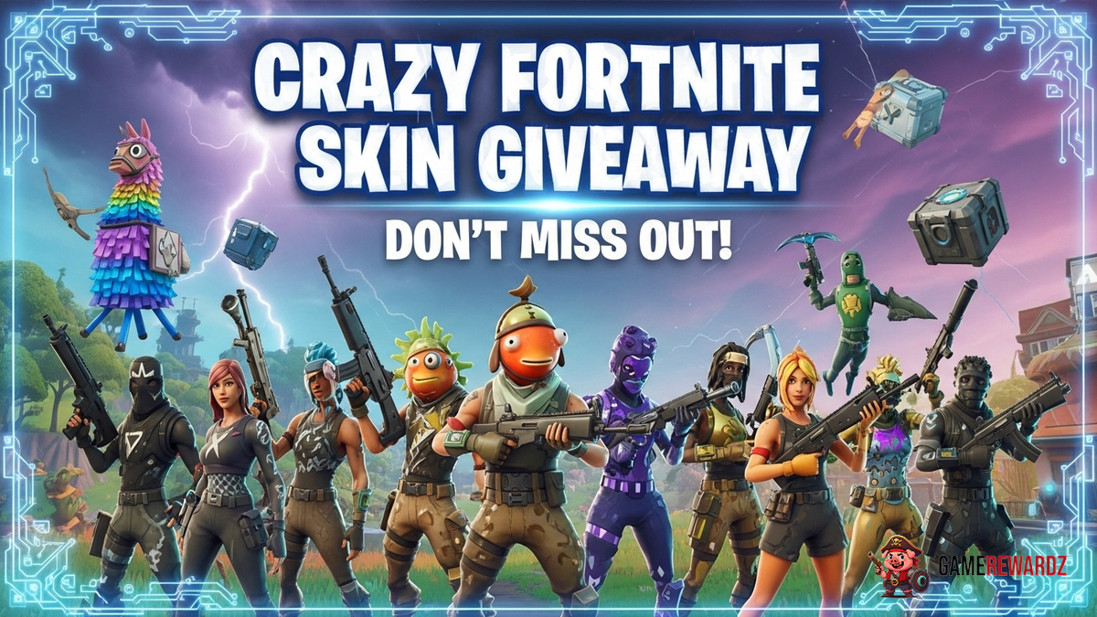 Crazy Fortnite Skin Giveaway – Don't Miss Out!